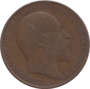 1910 HALFPENNY ( FINE ) - Halfpenny - Cambridgeshire Coins
