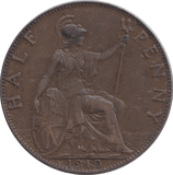 1910 HALFPENNY ( GVF ) - HALFPENNY - Cambridgeshire Coins