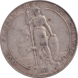 1910 ONE FLORIN ( FINE ) - FLORIN - Cambridgeshire Coins
