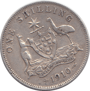 1910 ONE SHILLING - WORLD COINS - Cambridgeshire Coins