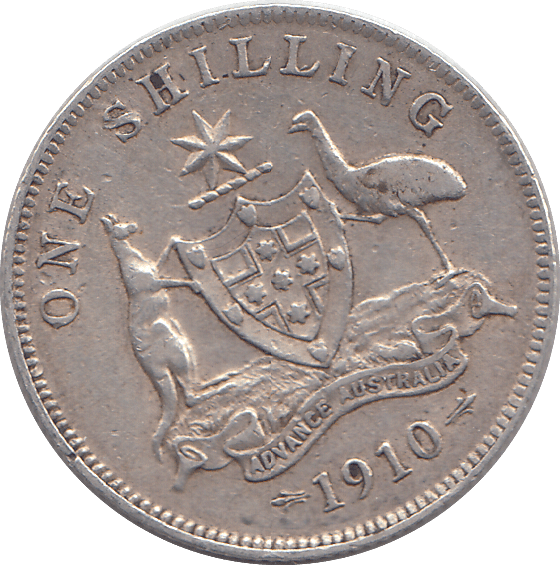 1910 ONE SHILLING - WORLD COINS - Cambridgeshire Coins