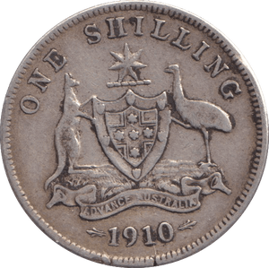 1910 ONE SHILLING - WORLD COINS - Cambridgeshire Coins