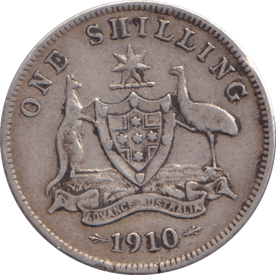 1910 ONE SHILLING - WORLD COINS - Cambridgeshire Coins