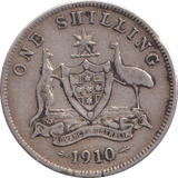 1910 ONE SHILLING - WORLD COINS - Cambridgeshire Coins