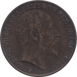 1910 PENNY BRITANNIA ( VF ) - PENNY - Cambridgeshire Coins