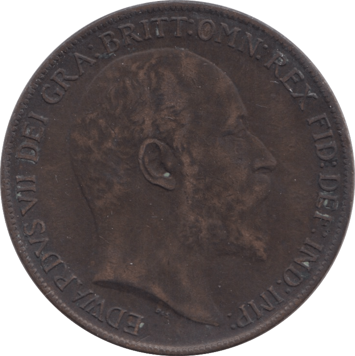 1910 PENNY BRITANNIA ( VF ) - PENNY - Cambridgeshire Coins