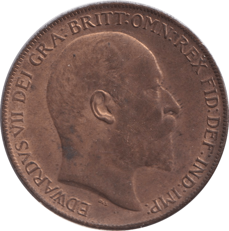 1910 PENNY ( UNC ) - PENNY - Cambridgeshire Coins