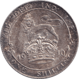 1910 SHILLING ( EF ) - SHILLING - Cambridgeshire Coins