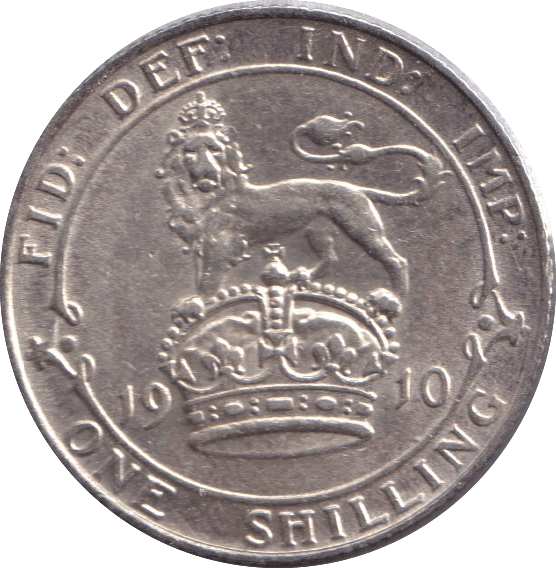 1910 SHILLING ( EF ) - SHILLING - Cambridgeshire Coins
