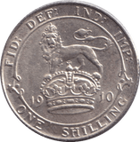 1910 SHILLING ( EF ) - SHILLING - Cambridgeshire Coins