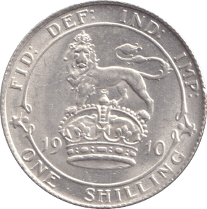 1910 SHILLING ( EF ) - SHILLING - Cambridgeshire Coins