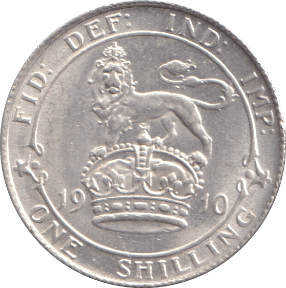 1910 SHILLING ( EF ) - SHILLING - Cambridgeshire Coins