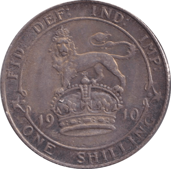 1910 SHILLING ( EF ) - SHILLING - Cambridgeshire Coins