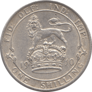 1910 SHILLING ( EF ) - SHILLING - Cambridgeshire Coins