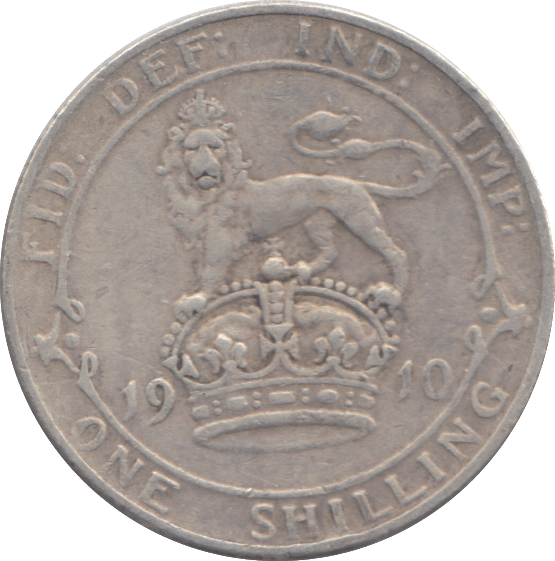 1910 SHILLING ( F ) - SHILLING - Cambridgeshire Coins