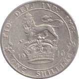 1910 SHILLING ( FINE ) - SHILLING - Cambridgeshire Coins