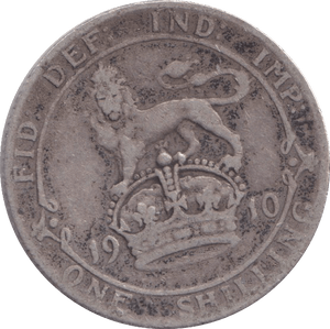 1910 SHILLING ( FINE ) - SHILLING - Cambridgeshire Coins