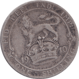 1910 SHILLING ( FINE ) - SHILLING - Cambridgeshire Coins