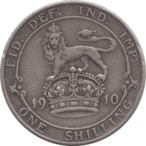 1910 SHILLING ( FINE ) - Shilling - Cambridgeshire Coins