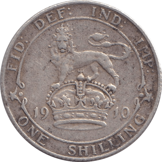 1910 SHILLING ( FINE ) - SHILLING - Cambridgeshire Coins