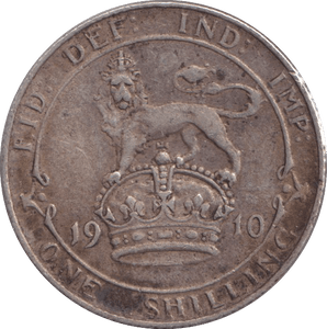 1910 SHILLING ( FINE ) - SHILLING - Cambridgeshire Coins