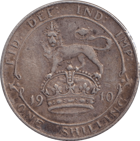 1910 SHILLING ( FINE ) - SHILLING - Cambridgeshire Coins
