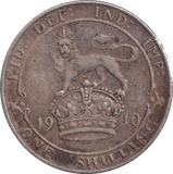 1910 SHILLING ( FINE ) - SHILLING - Cambridgeshire Coins