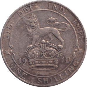1910 SHILLING ( GF ) 11 - SHILLING - Cambridgeshire Coins