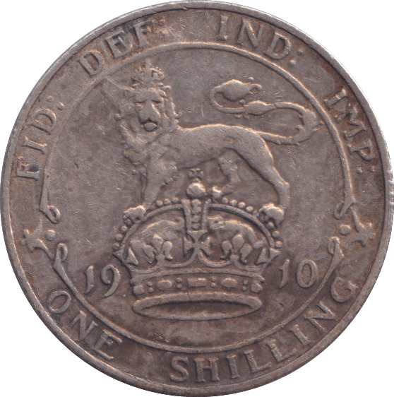 1910 SHILLING ( GF ) 11 - SHILLING - Cambridgeshire Coins