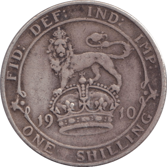 1910 SHILLING ( GF ) - SHILLING - Cambridgeshire Coins
