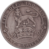 1910 SHILLING ( GF ) - SHILLING - Cambridgeshire Coins