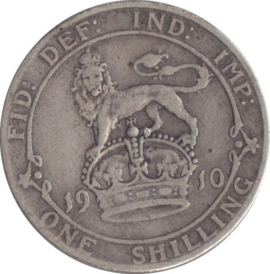 1910 SHILLING ( GF ) - SHILLING - Cambridgeshire Coins