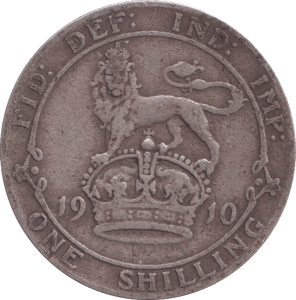 1910 SHILLING ( GF ) - SHILLING - Cambridgeshire Coins
