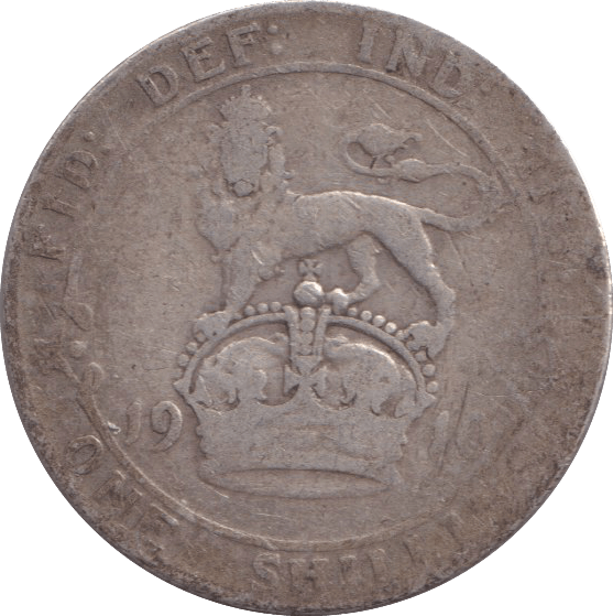 1910 SHILLING ( NF ) - SHILLING - Cambridgeshire Coins