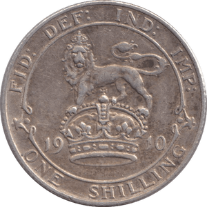 1910 SHILLING ( VF ) - SHILLING - Cambridgeshire Coins