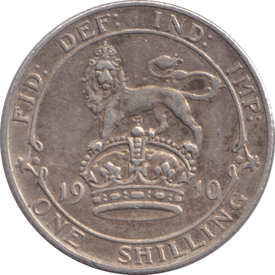 1910 SHILLING ( VF ) - SHILLING - Cambridgeshire Coins