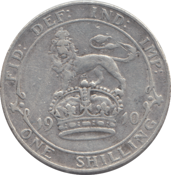1910 SHILLING ( VF ) - SHILLING - Cambridgeshire Coins