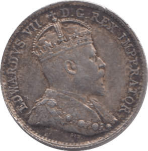 1910 SILVER CANADA 5 CENT - SILVER WORLD COINS - Cambridgeshire Coins