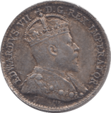 1910 SILVER CANADA 5 CENT - SILVER WORLD COINS - Cambridgeshire Coins