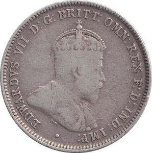 1910 SILVER ONE SHILLING AUSTRALIA - WORLD COINS - Cambridgeshire Coins