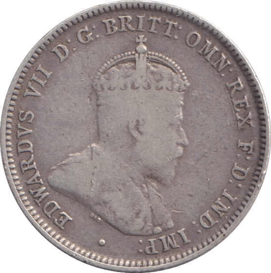 1910 SILVER ONE SHILLING AUSTRALIA - WORLD COINS - Cambridgeshire Coins