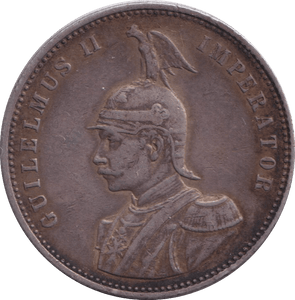 1910 SILVER RUPIE GERMAN EAST AFRICA - SILVER WORLD COINS - Cambridgeshire Coins
