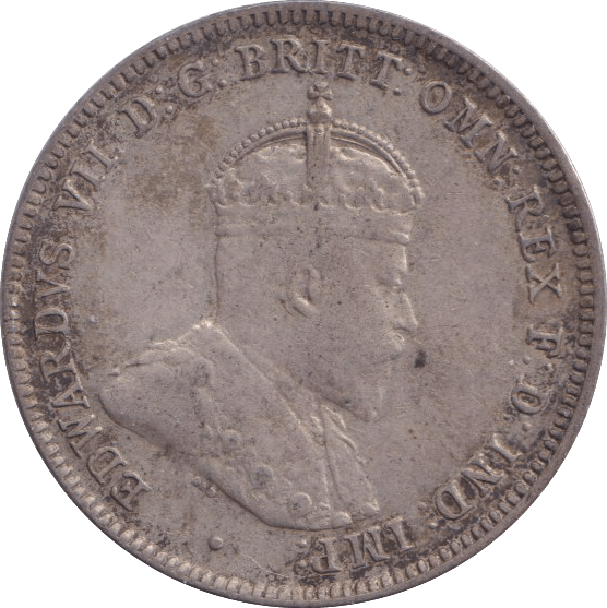 1910 SILVER SHILLING AUSTRALIA - SILVER WORLD COINS - Cambridgeshire Coins