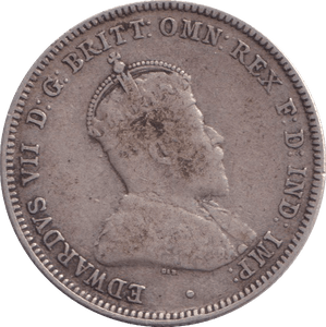 1910 SILVER SHILLING AUSTRALIA - SILVER WORLD COINS - Cambridgeshire Coins