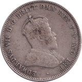 1910 SILVER SHILLING AUSTRALIA - SILVER WORLD COINS - Cambridgeshire Coins