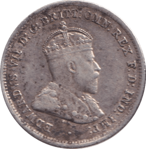 1910 SILVER SIXPENCE AUSTRALIA 2 - SILVER WORLD COINS - Cambridgeshire Coins