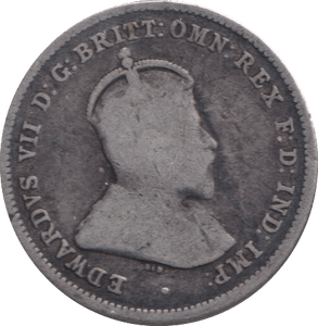 1910 SILVER SIXPENCE AUSTRALIA - SILVER WORLD COINS - Cambridgeshire Coins