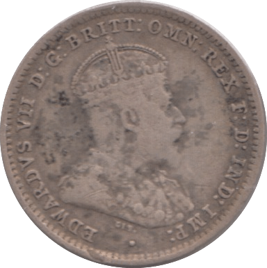 1910 SILVER THREEPENCE AUSTRALIA - SILVER WORLD COINS - Cambridgeshire Coins