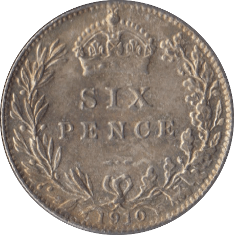 1910 SIXPENCE ( AUNC ) - Sixpence - Cambridgeshire Coins
