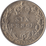 1910 SIXPENCE ( AUNC ) - Sixpence - Cambridgeshire Coins